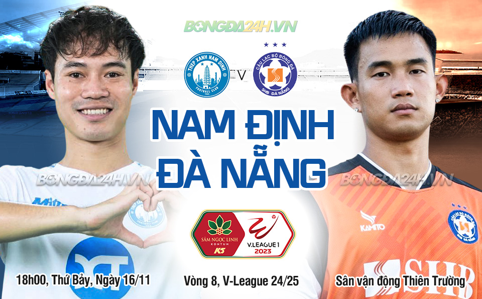 Nam Định Tiếp Đón Đà Nẵng Nhà Đương Kim Vô Địch Sẵn Sàng Bảo Vệ Ngôi Đầu